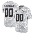 Tlead Custom H.Texans Arctic Camo Salute To Service Limited Game Any Name & Numbers Stitched Jerseys