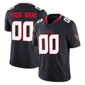 Tlead Custom H.Texans Navy Limited Alternate Vapor F.U.S.E. Home Game Any Name & Numbers Stitched Jerseys