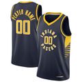 Tlead Custom I.Pacers Navy 202021 Swingman Jerseys - Icon Edition