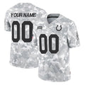 Tlead Custom IN.Colts Arctic Camo Salute To Service Limited Game Any Name & Numbers Stitched Jerseys