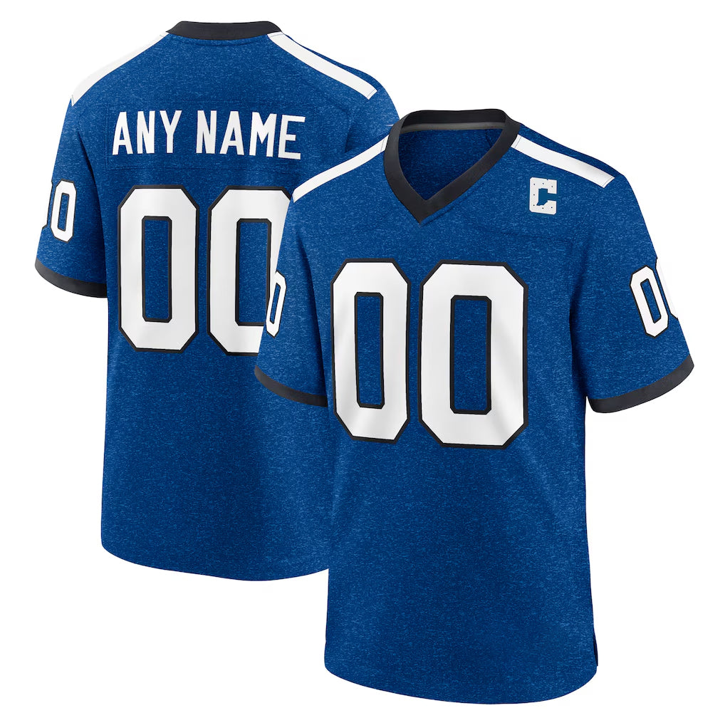 Tlead Custom IN.Colts Royal Alternate Indiana Nights Home Game Any Name & Numbers Stitched Jerseys