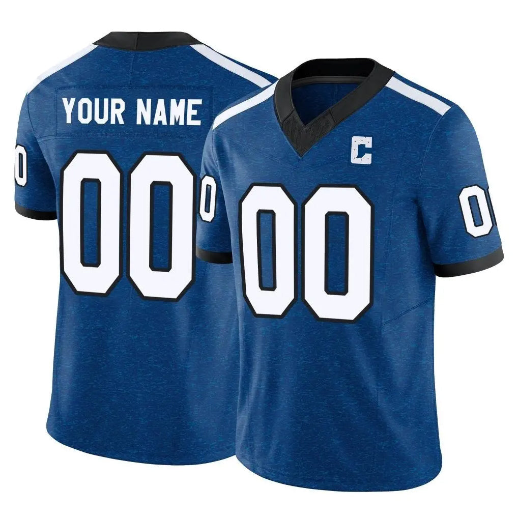 Tlead Custom IN.Colts Royal Limited Indiana Nights Alternate Vapor F.U.S.E. Home Game Any Name & Numbers Stitched Jerseys