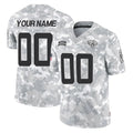 Tlead Custom J.Jaguars Arctic Camo Salute To Service Limited Game Any Name & Numbers Stitched Jerseys