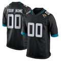 Tlead Custom J.Jaguars Black Home Game Any Name & Numbers Stitched Jerseys