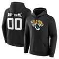 Tlead Custom J.Jaguars Black Pullover Hoodies Limited Any Name & Numbers Stitched Jerseys