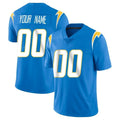 Tlead Custom LA.Chargers Blue Limited Vapor Untouchable Home Game Any Name & Numbers Stitched Jerseys
