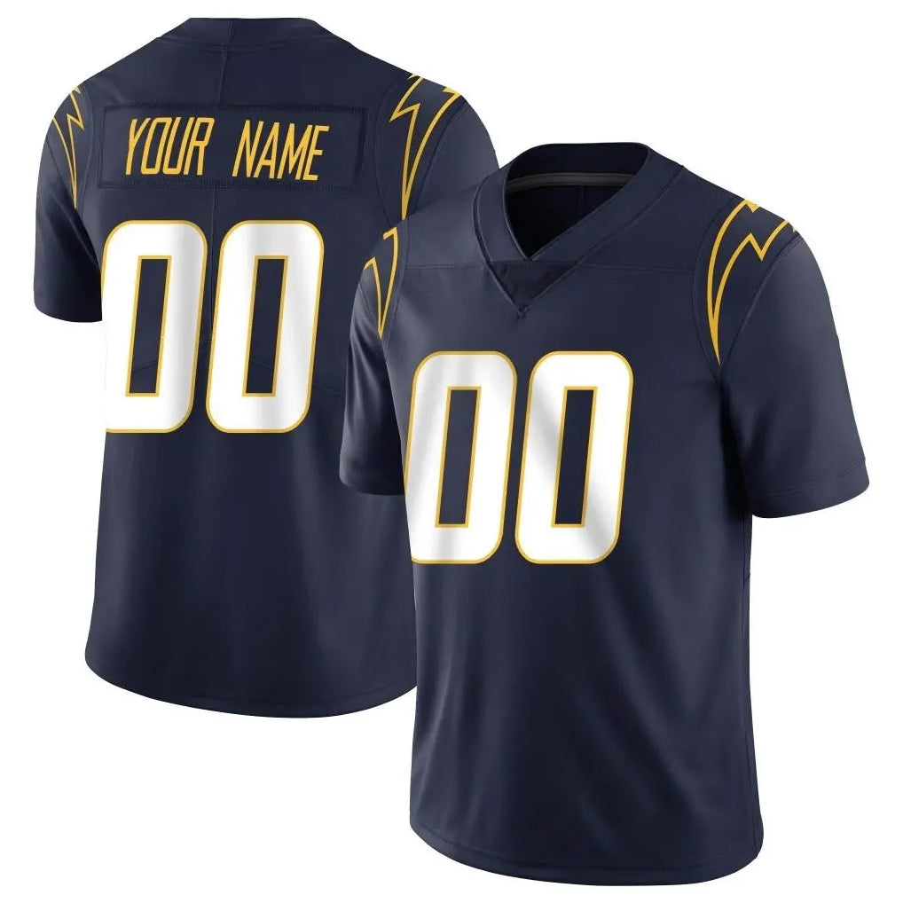 Tlead Custom LA.Chargers Navy Limited Vapor Untouchable Home Game Any Name & Numbers Stitched Jerseys