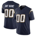 Tlead Custom LA.Chargers Navy Vapor F.U.S.E. Limited Home Game Any Name & Numbers Stitched Jerseys