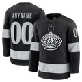 Tlead Custom LA.Kings Black Alternate Premium Jerseys