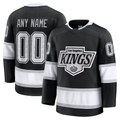 Tlead Custom LA.Kings Black Home Premium Jerseys