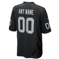 Tlead Custom LV.Raiders Black Home Game Stitched Jersey