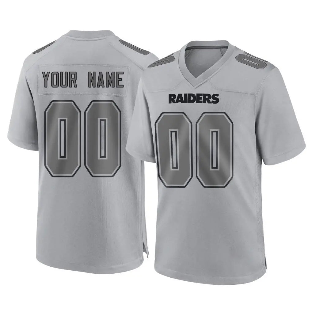 Tlead Custom LV.Raiders Gray Atmosphere Fashion Limited Game Any Name & Numbers Stitched Jerseys