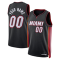 Tlead Custom M.Heat Black Swingman Jerseys - Icon Edition