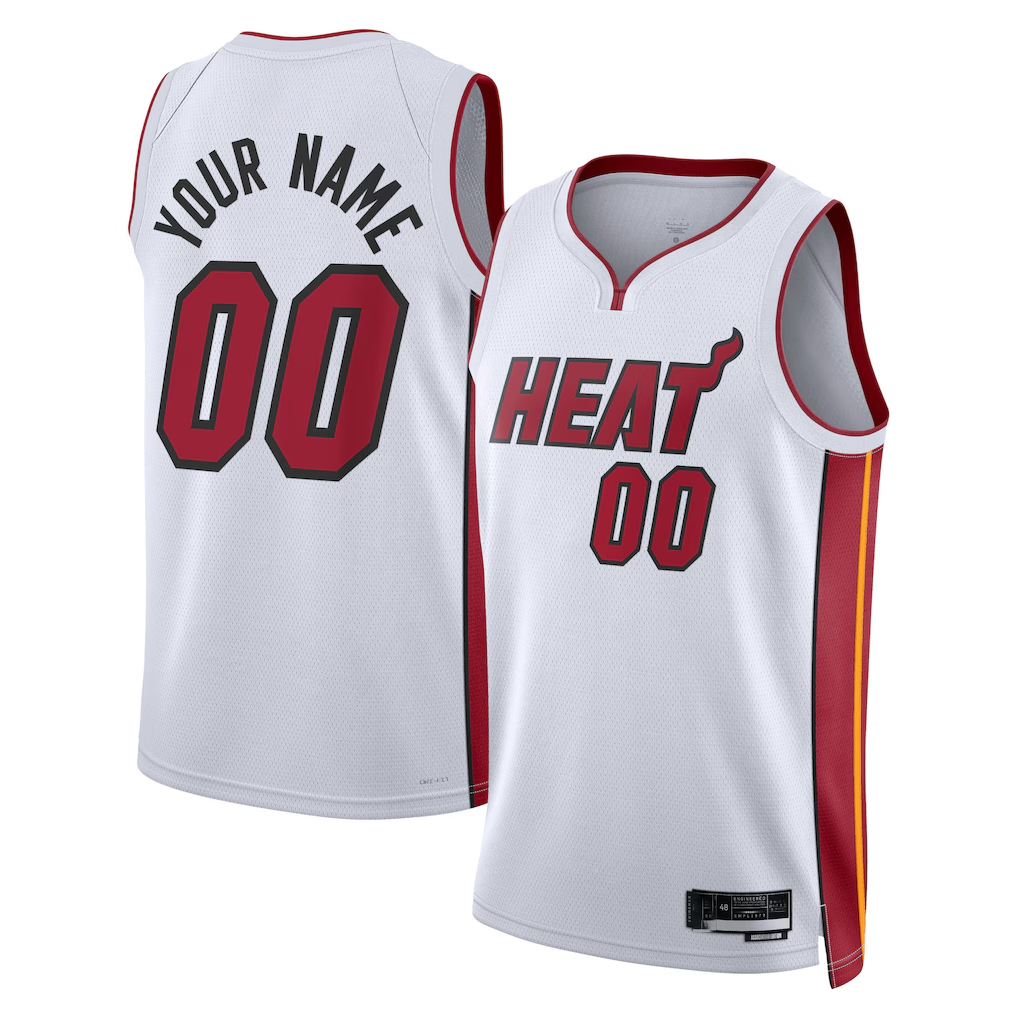 Tlead Custom M.Heat White Swingman Jerseys - Association Edition