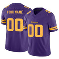 Tlead Custom MN.Vikings Purple Limited Alternate Vapor F.U.S.E. Home Game Any Name & Numbers Stitched Jerseys