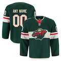 Tlead Custom M.Wild Green Home Authentic Pro Jerseys