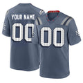 Tlead Custom NE.Patriots Blue Rivalries Collection Home Game Any Name & Numbers Stitched Jerseys