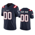 Tlead Custom NE.Patriots Navy Vapor Untouchable Home Game Any Name & Numbers Stitched Jerseys