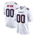 Tlead Custom NE.Patriots White Fashion Limited Home Game Any Name & Numbers Stitched Jerseys