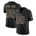 Tlead Custom NO.Saints Black Impact Limited Home Game Any Name & Numbers Stitched Jerseys
