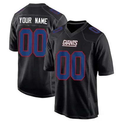 Tlead Custom NY.Giants Carbon Fashion Limited Home Game Any Name & Numbers Stitched Jerseys