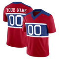 Tlead Custom NY.Giants Red Century Vapor F.U.S.E. Home Game Any Name & Numbers Stitched Jerseys