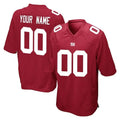 Tlead Custom NY.Giants Red Home Game Any Name & Numbers Stitched Jerseys