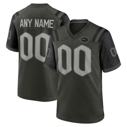 Tlead Custom NY.Jets Green 2025 Rivalries Collection Home Game Any Name & Numbers Stitched Jerseys