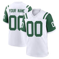 Tlead Custom NY.Jets White Classic Home Game Any Name & Numbers Stitched Jerseys