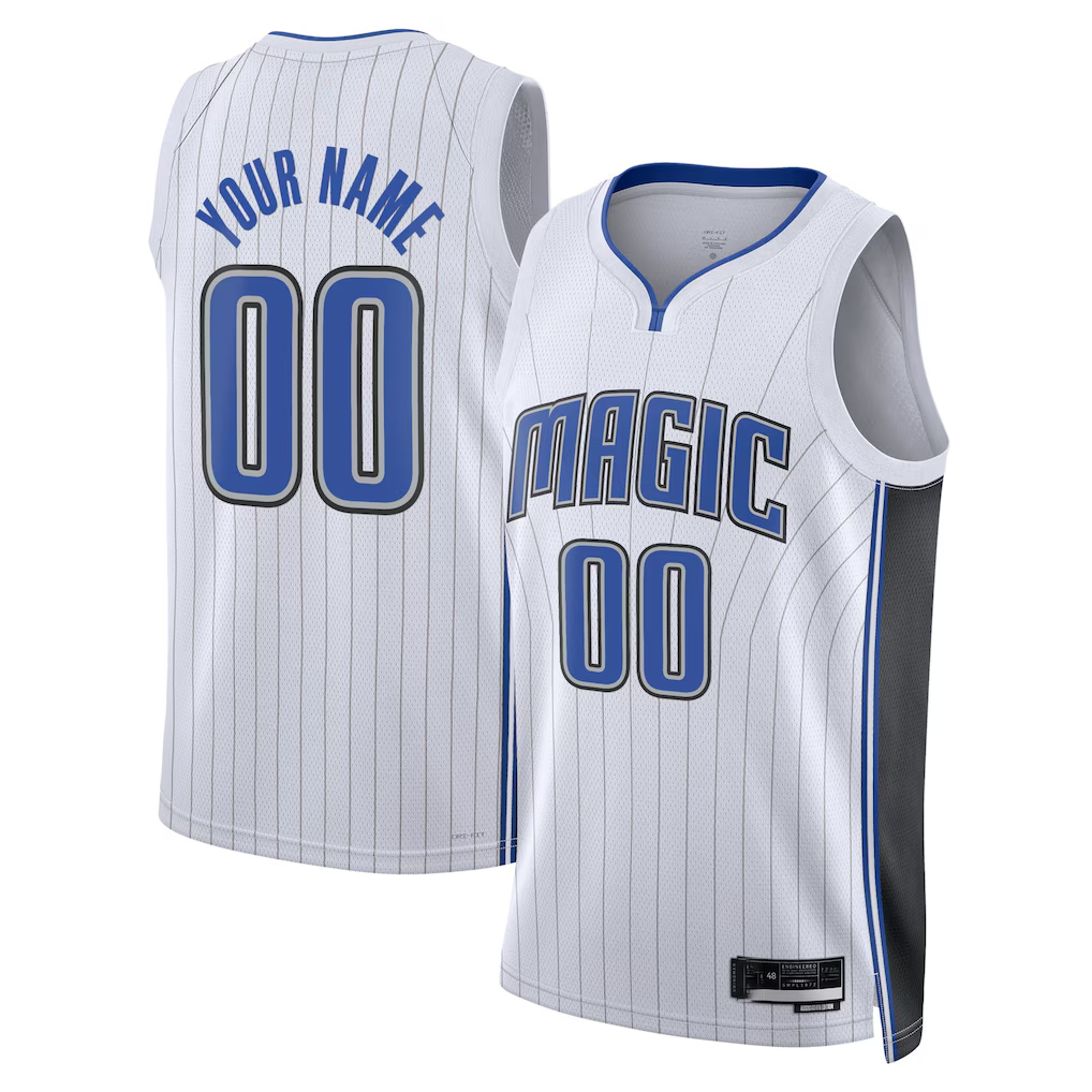 Tlead Custom O.Magic White Swingman Jerseys - Association Edition