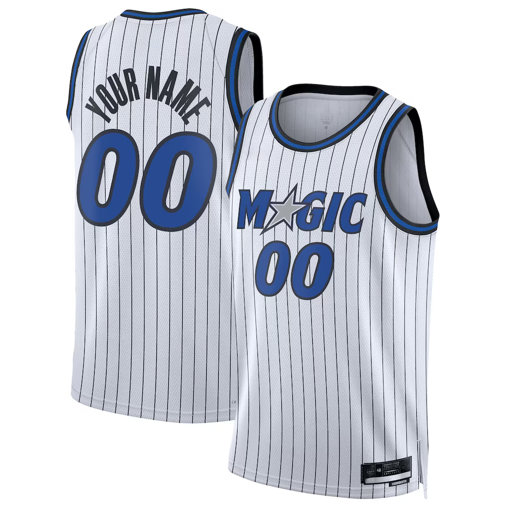 Tlead Custom O.Magic White Swingman Jerseys - Association Edition
