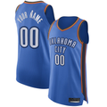 Tlead Custom OC.Thunder Blue Authentic Stitched Jerseys - Icon Edition
