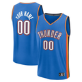 Tlead Custom OC.Thunder Blue Fast Break Stitched Jerseys - Icon Edition