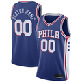 Tlead Custom P.76ers Royal 2020-21 Swingman Jerseys - Icon Edition