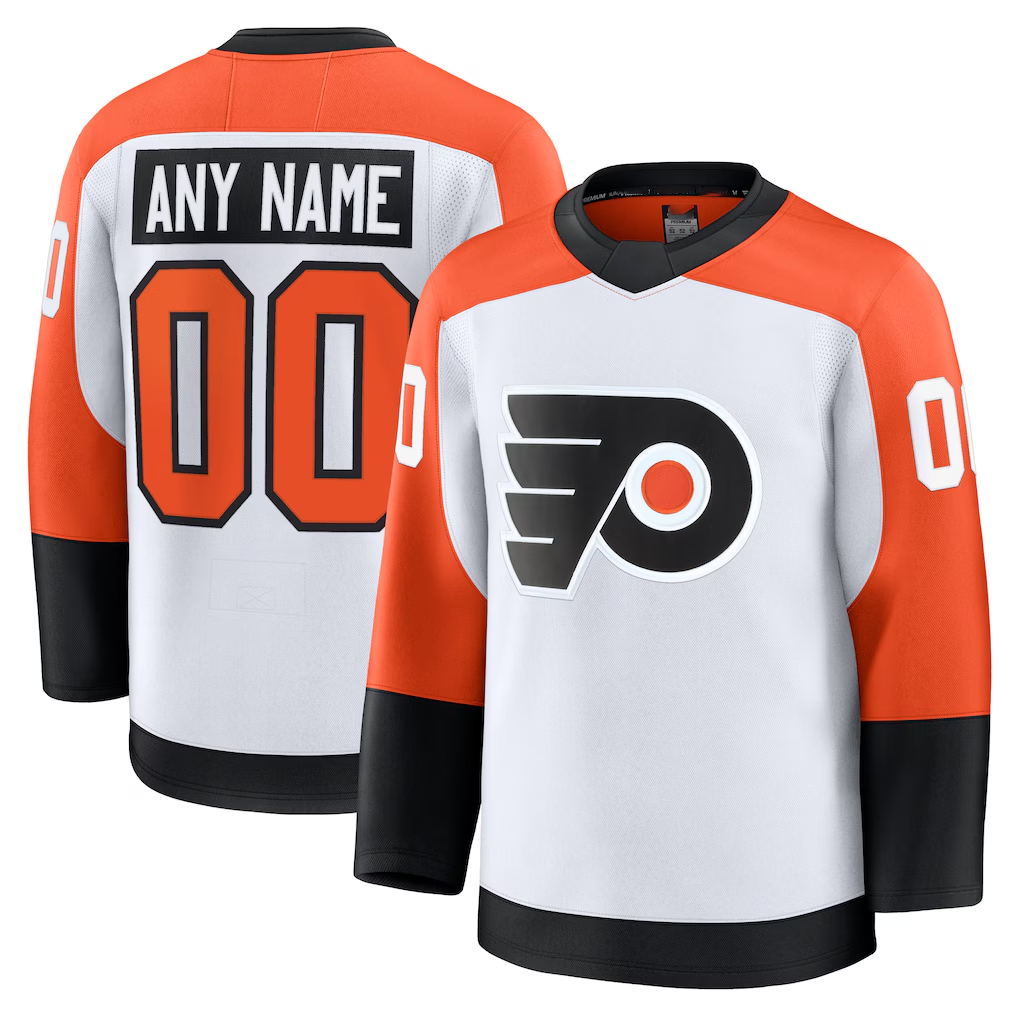Tlead Custom P.Flyers White Away Premium Jerseys