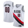 Tlead Custom PT.Blazers White Swingman Jerseys - Association Edition