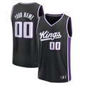 Tlead Custom S.Kings Fanatics Black Fast Break Jerseys - Icon Edition