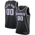 Tlead Custom S.kings Black Swingman Jerseys - Statement Edition