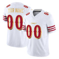 Tlead Custom SF.49ers White 2025 Rivalries Collection Game Limited Any Name & Numbers Stitched Jerseys