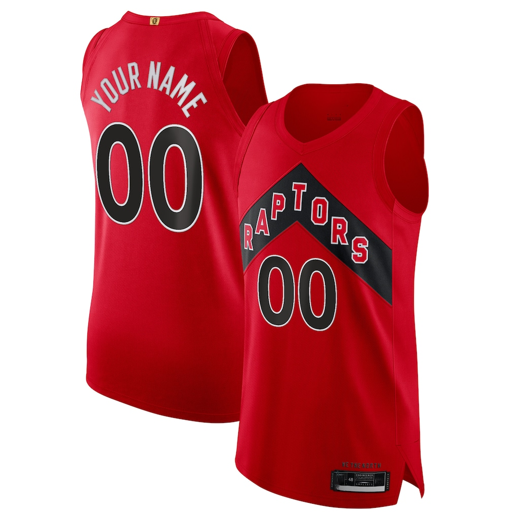 Tlead Custom T.Raptors Red 2020-21 Authentic Jerseys - Icon Edition