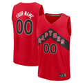 Tlead Custom T.Raptors Red Fast Break Jerseys - Icon Edition