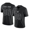 Tlead Custom TB.Buccaneers Black RFLCTV Limited Stitched Jerseys