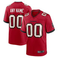 Tlead Custom TB.Buccaneers Red Replica Game Stitched Jerseys