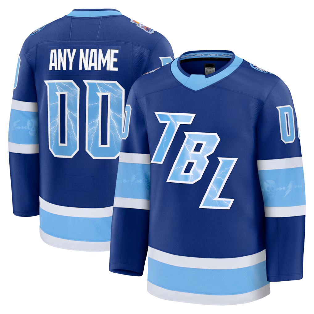 Tlead Custom TB.Lightning Blue 2026 Stadium Series Premium Jerseys