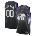 Tlead Custom U.Jazz Black 2025 Swingman Jerseys - Statement Edition