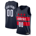 Tlead Custom W.Wizards Navy 2024-25 Swingman Jerseys - Statement Edition