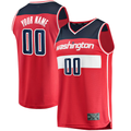 Tlead Custom W.Wizards Red Fast Break Replica Jerseys - Icon Edition