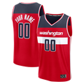 Tlead Custom W.Wizards Red Fastbreak Jerseys - Icon Edition