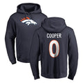 Tlead D.Broncos #0 Jonathon Cooper Player Navy Pullover Hoodie Limited Stitched Jerseys