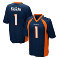 Tlead D.Broncos #1 Evan Engram Player Navy Game Stitched Jerseys